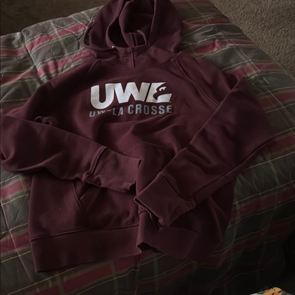 Champion Maroon Athletic Hoodie UWL
